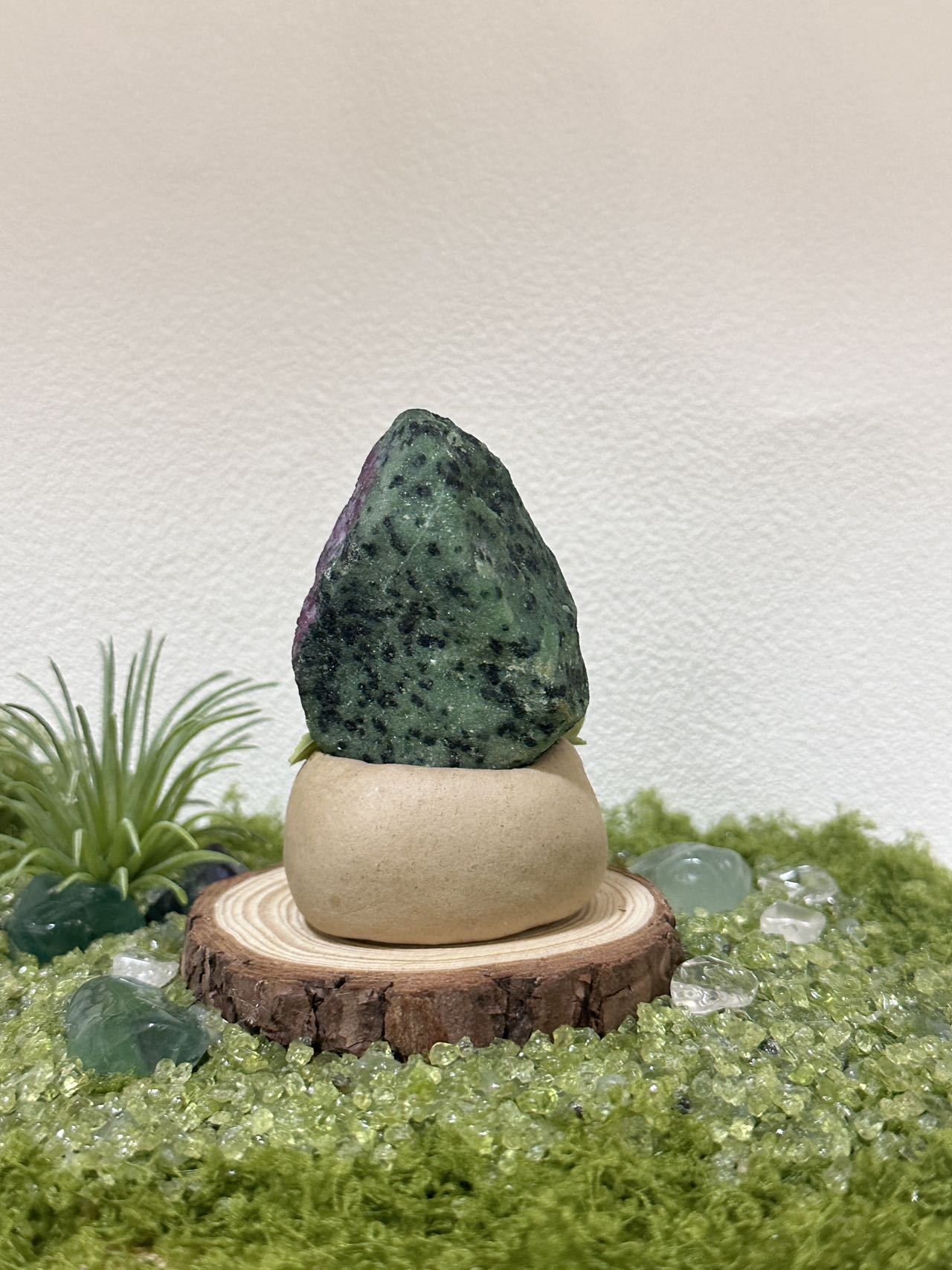 Red and Green Jadeite, Watermelon Tourmaline