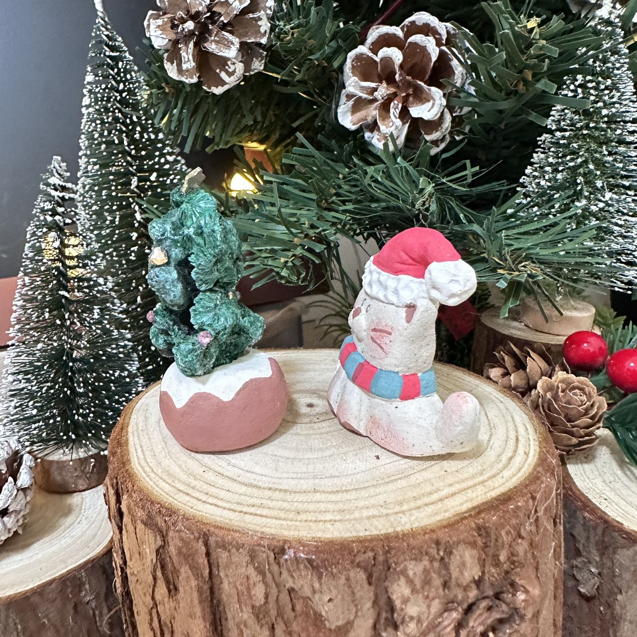 Kitten Cobalt Christmas Tree