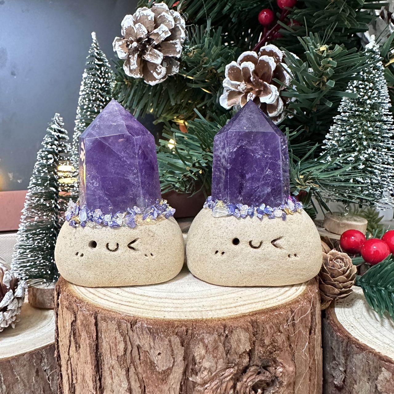 Christmas Magic Fairy Brazilian Amethyst