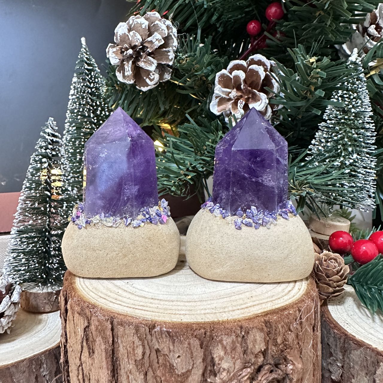 Christmas Magic Fairy Brazilian Amethyst