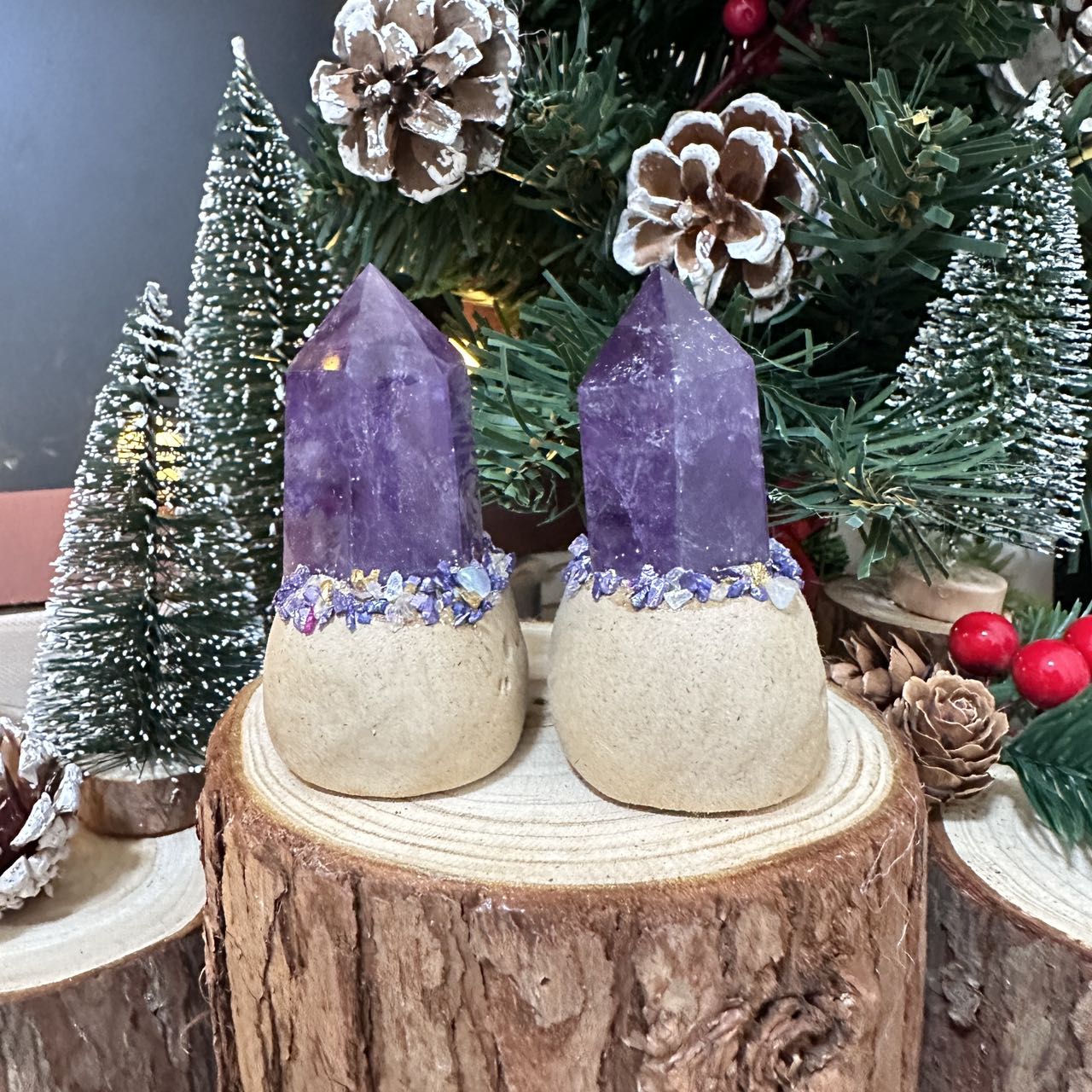 Christmas Magic Fairy Brazilian Amethyst