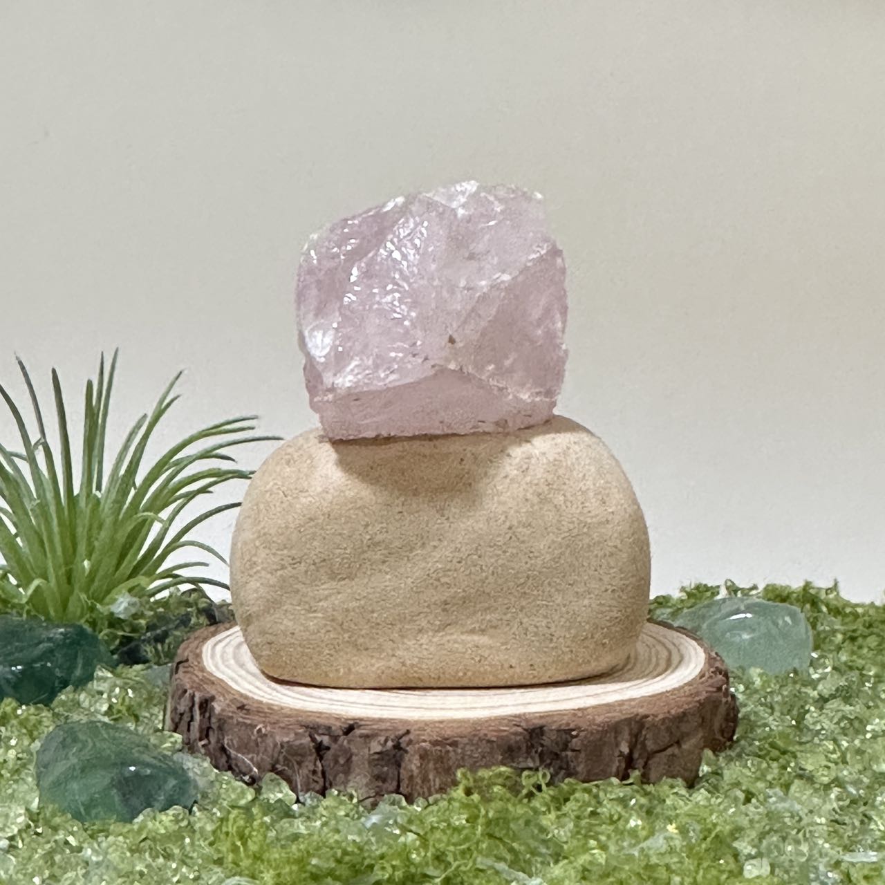 Pink crystal Cancer sign