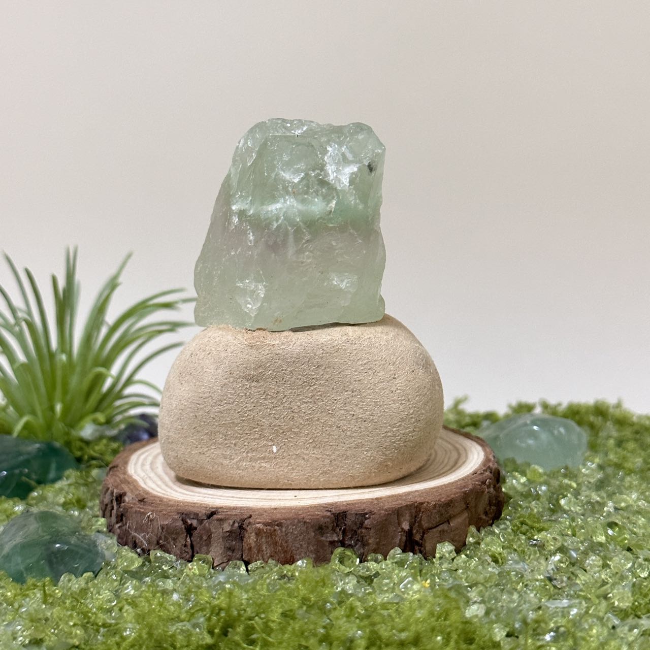 Emerald Double Moonstone