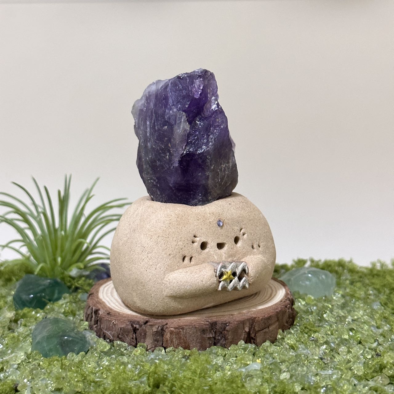 Amethyst Water Bottle, Aquarius