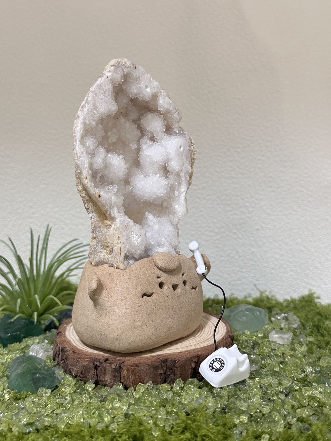 Morocco  White Crystal Cave