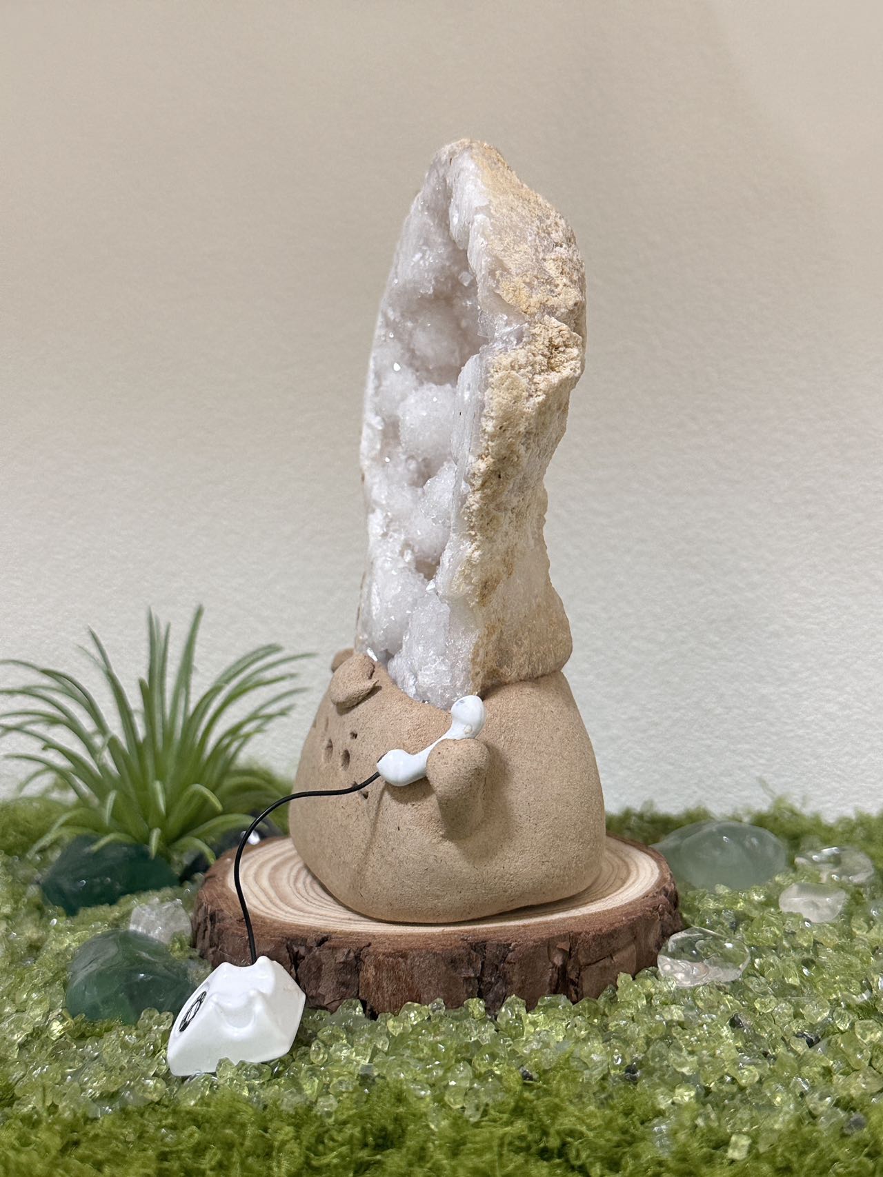 Morocco  White Crystal Cave