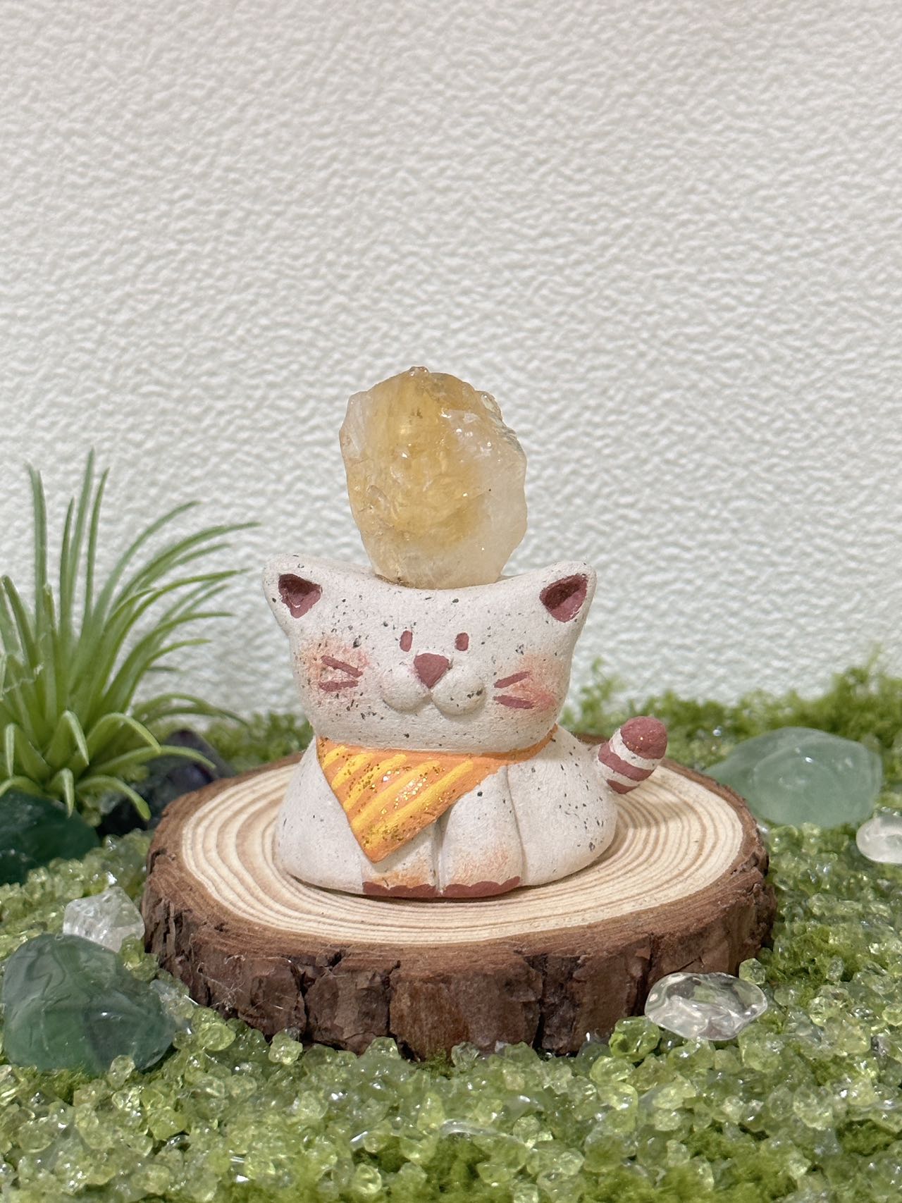 Brazilian yellow crystal