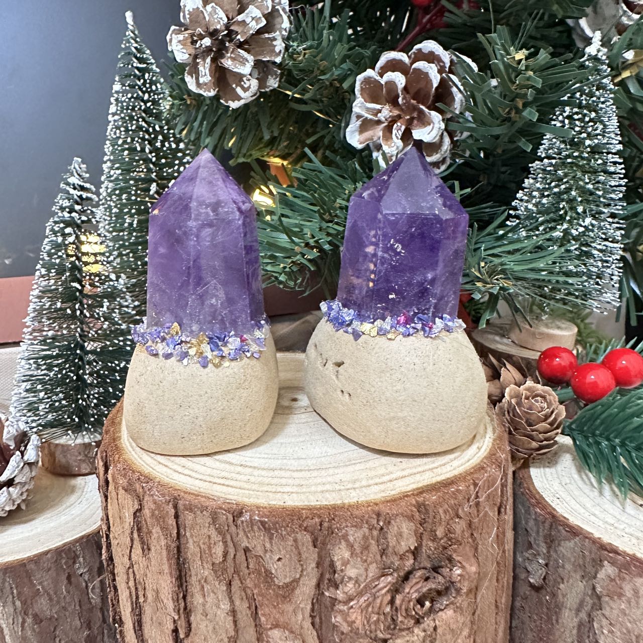Christmas Magic Fairy Brazilian Amethyst