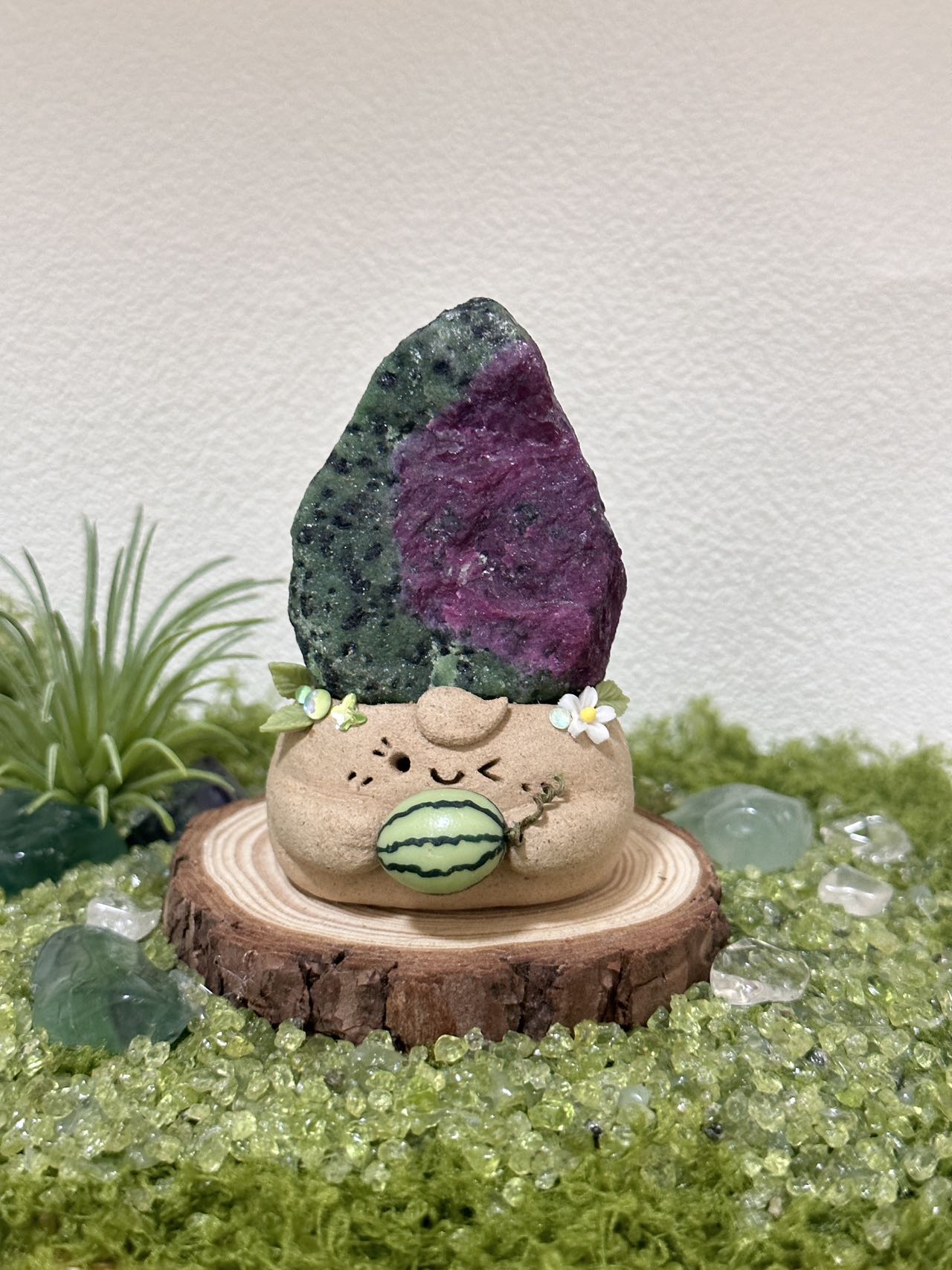 Red and Green Gemstone, Watermelon Tourmaline